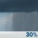Friday: A 30 percent chance of showers before 1pm.  Partly sunny, with a high near 77. South wind around 15 mph, with gusts as high as 25 mph. 